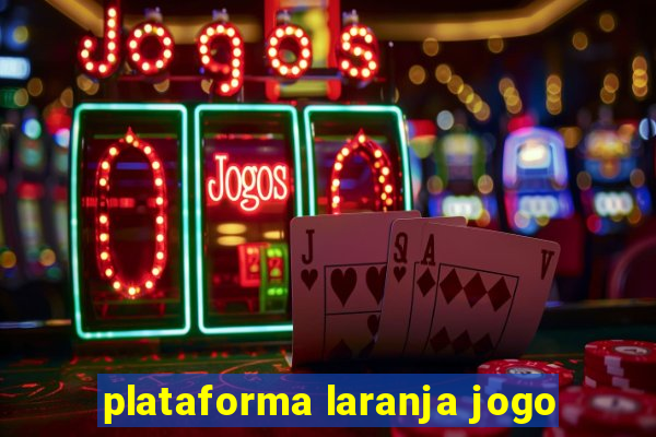 plataforma laranja jogo