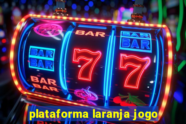 plataforma laranja jogo