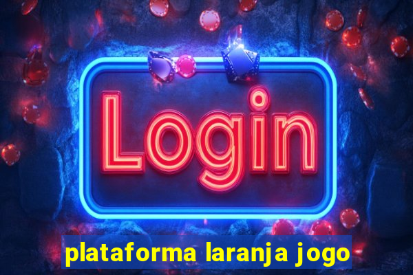 plataforma laranja jogo