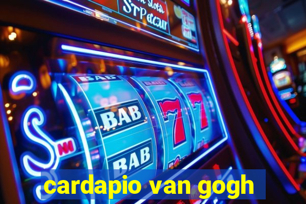 cardapio van gogh