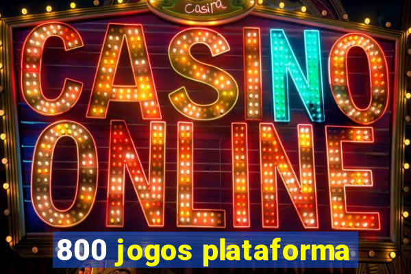 800 jogos plataforma