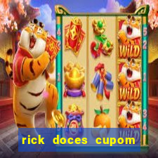 rick doces cupom primeira compra