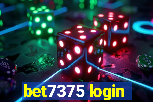 bet7375 login