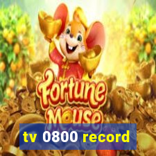 tv 0800 record