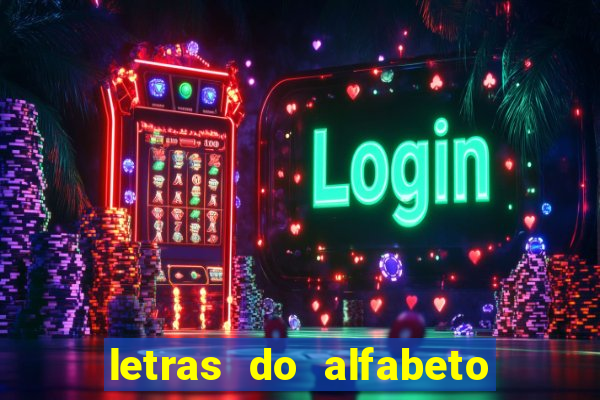 letras do alfabeto personalizadas para imprimir