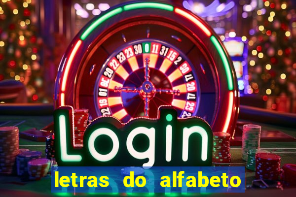 letras do alfabeto personalizadas para imprimir