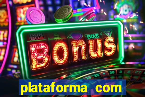 plataforma com porcentagem de ganhos