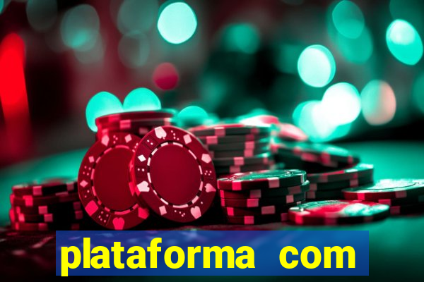 plataforma com porcentagem de ganhos