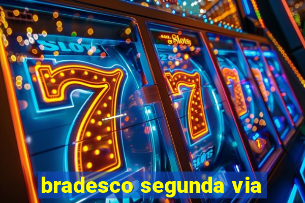 bradesco segunda via