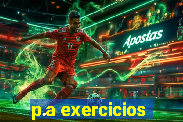 p.a exercicios