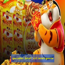 gerador lotof谩cil inteligente