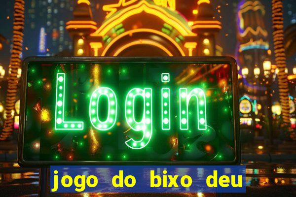 jogo do bixo deu no poste