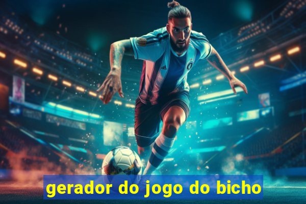 gerador do jogo do bicho