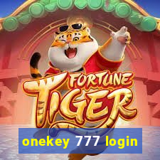 onekey 777 login