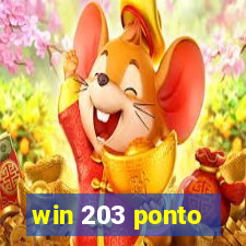 win 203 ponto