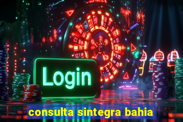 consulta sintegra bahia