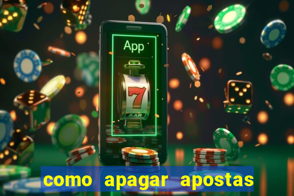 como apagar apostas no app da caixa