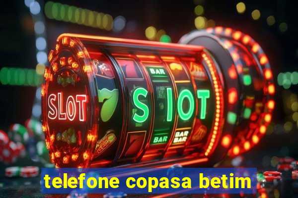 telefone copasa betim