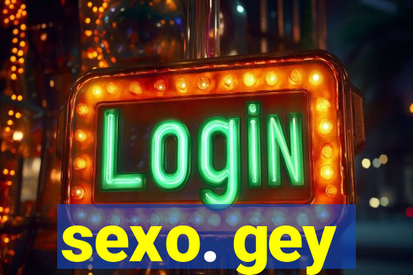 sexo. gey