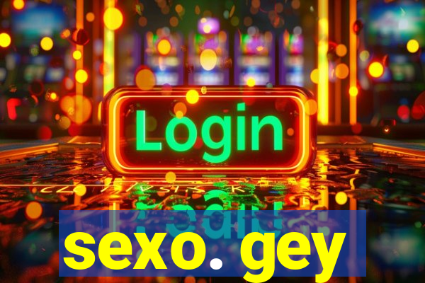 sexo. gey