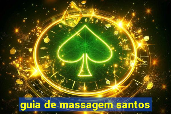 guia de massagem santos