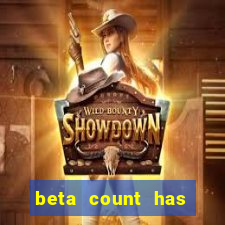 beta count has changed pt br