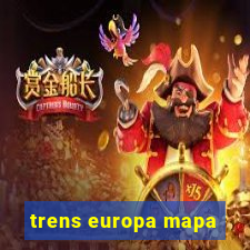 trens europa mapa