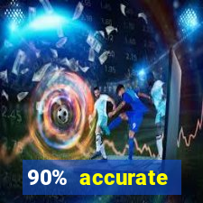 90% accurate football predictions