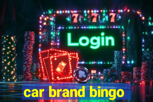 car brand bingo