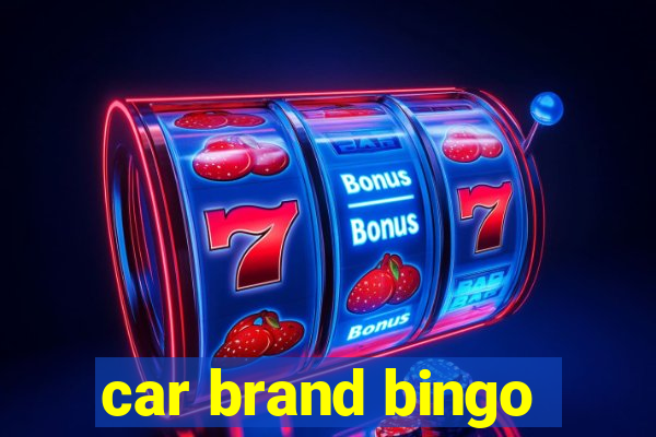 car brand bingo