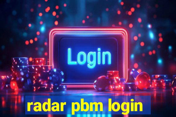 radar pbm login