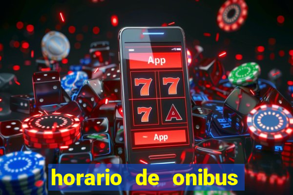 horario de onibus santos dumont x juiz de fora