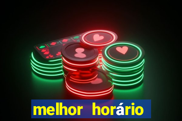 melhor horário fortune rabbit