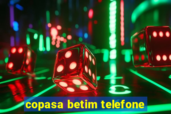 copasa betim telefone