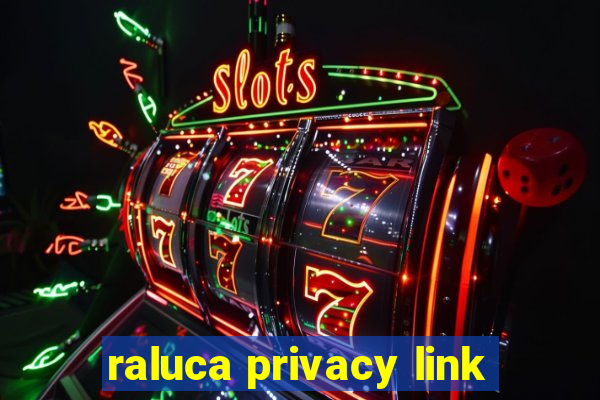 raluca privacy link