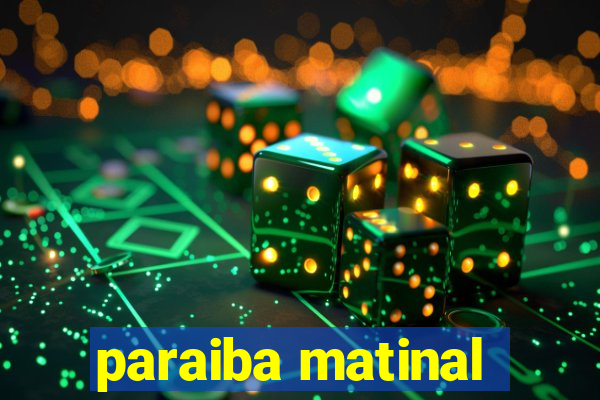 paraiba matinal