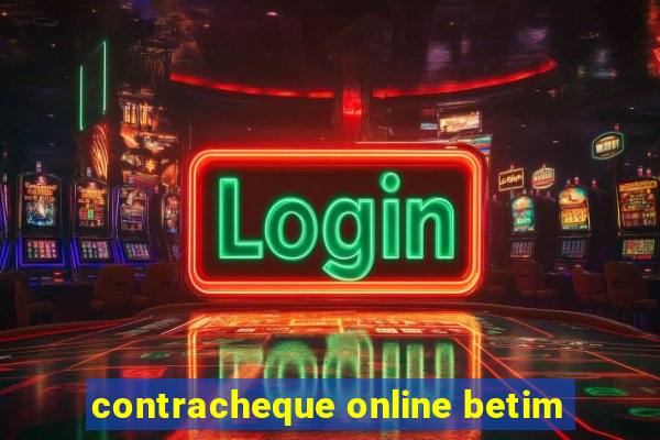 contracheque online betim