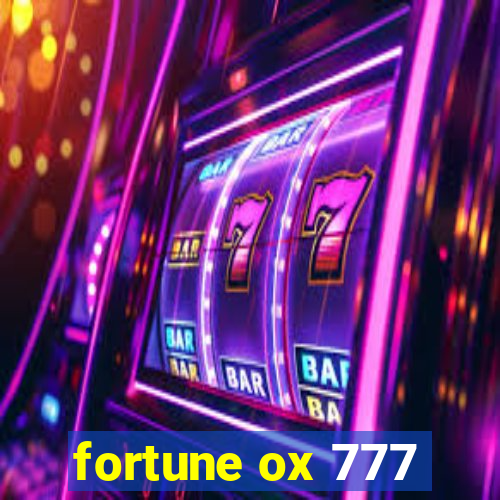 fortune ox 777