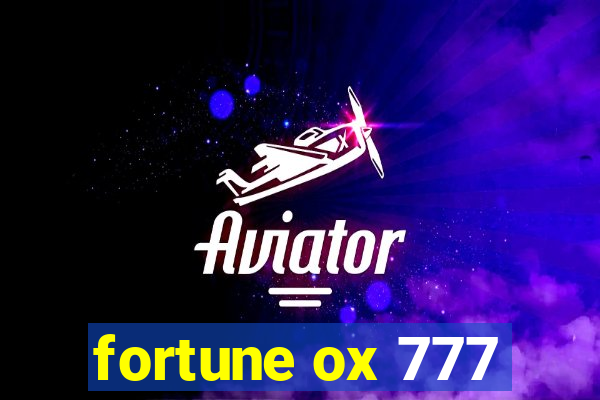 fortune ox 777