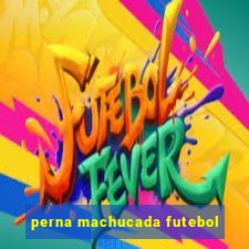 perna machucada futebol