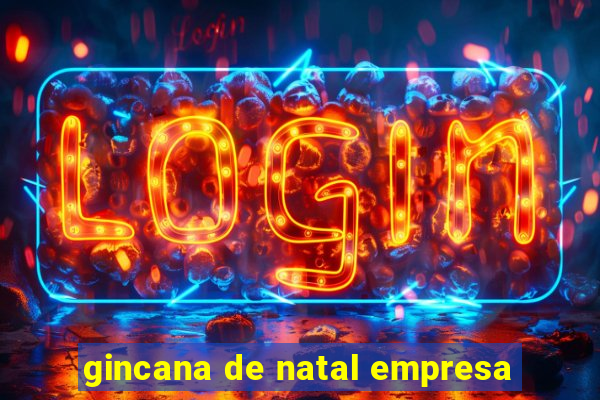 gincana de natal empresa