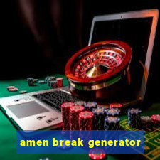 amen break generator