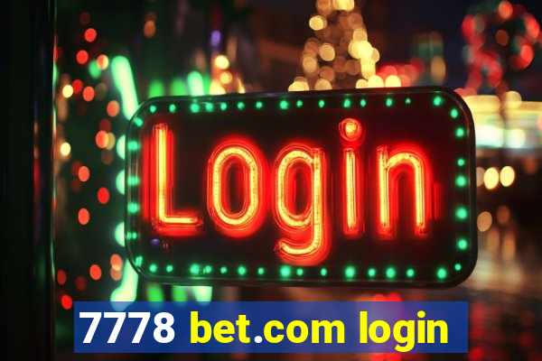 7778 bet.com login