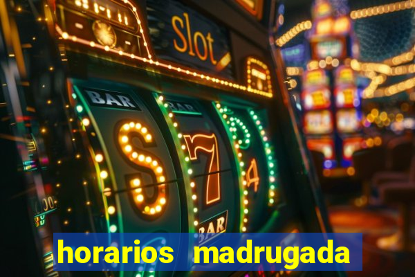 horarios madrugada fortune tiger