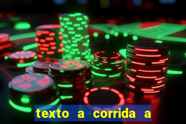 texto a corrida a lagarta lili