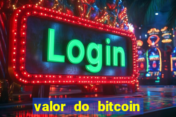 valor do bitcoin em 2020