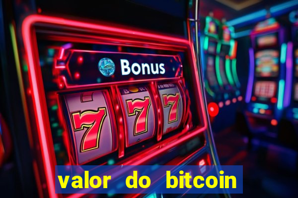 valor do bitcoin em 2020