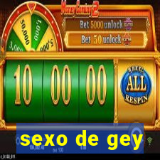 sexo de gey