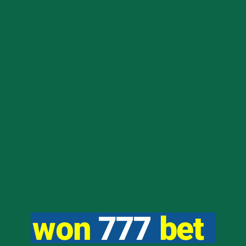 won 777 bet