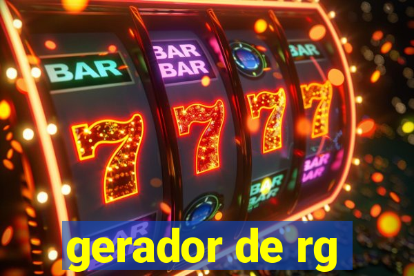 gerador de rg